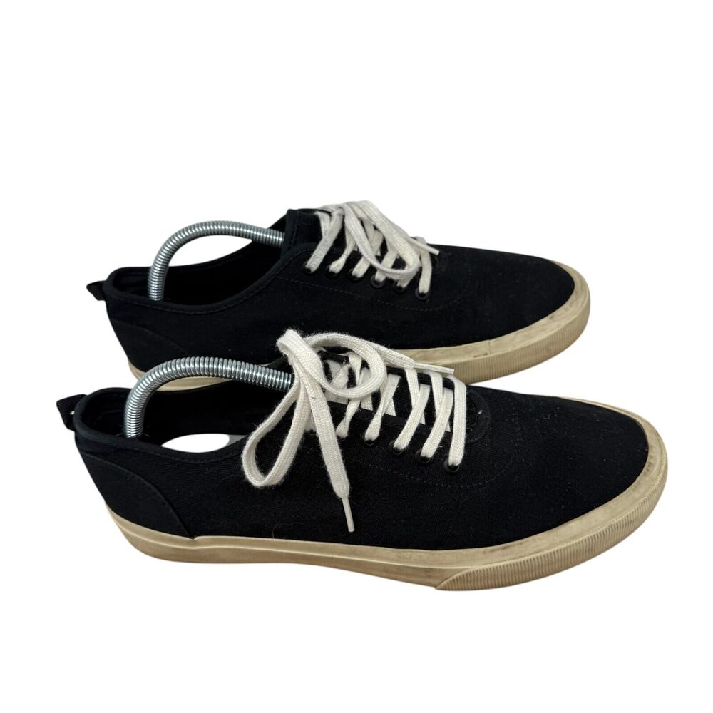 Everlane The Forever Black Canvas Sneaker Capsole Casual Mens 9.5 Women 11.5